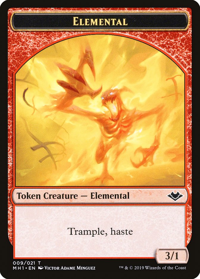 Elemental Token (009/021) [Modern Horizons Tokens] | A1Comics