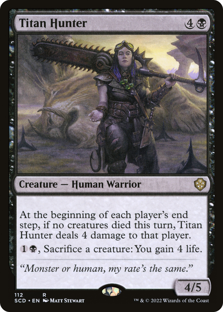 Titan Hunter [Starter Commander Decks] | A1Comics