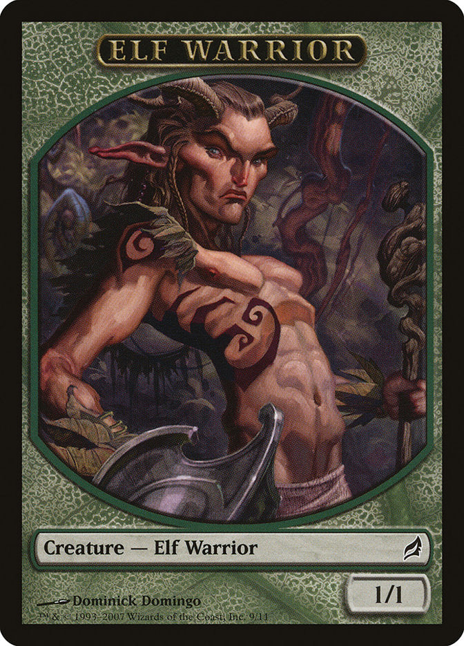 Elf Warrior Token [Lorwyn Tokens] | A1Comics