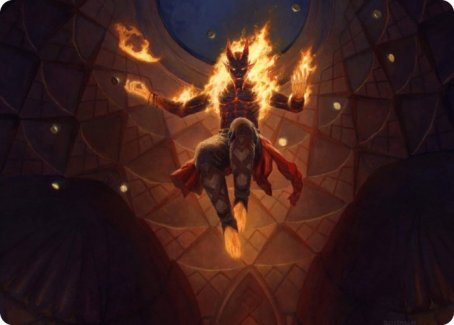 Yusri, Fortune's Flame Art Card [Modern Horizons 2 Art Series] | A1Comics