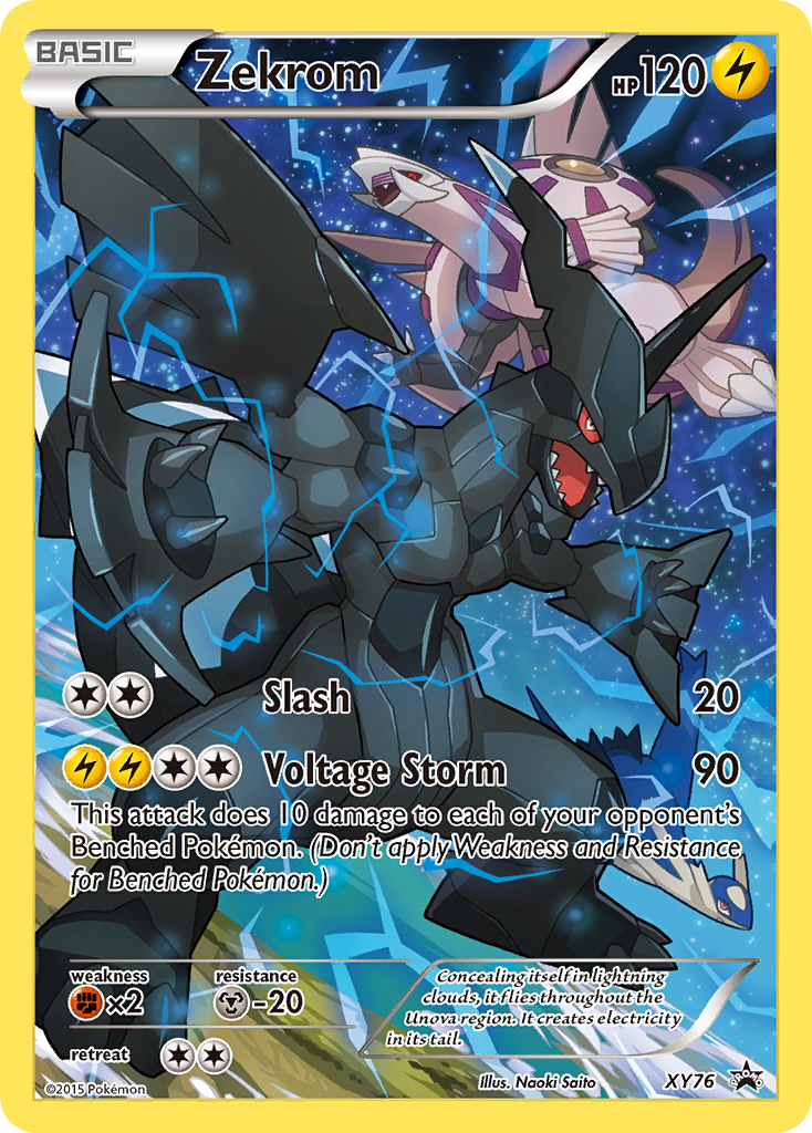 Zekrom (XY76) [XY: Black Star Promos] | A1Comics