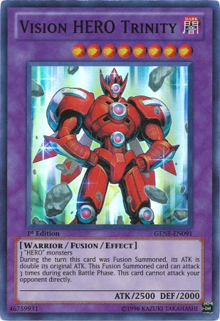 Vision Hero Trinity [GENF-EN091] Super Rare | A1Comics