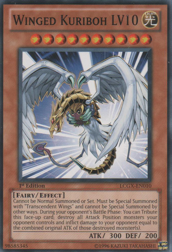 Winged Kuriboh LV10 [LCGX-EN010] Common | A1Comics