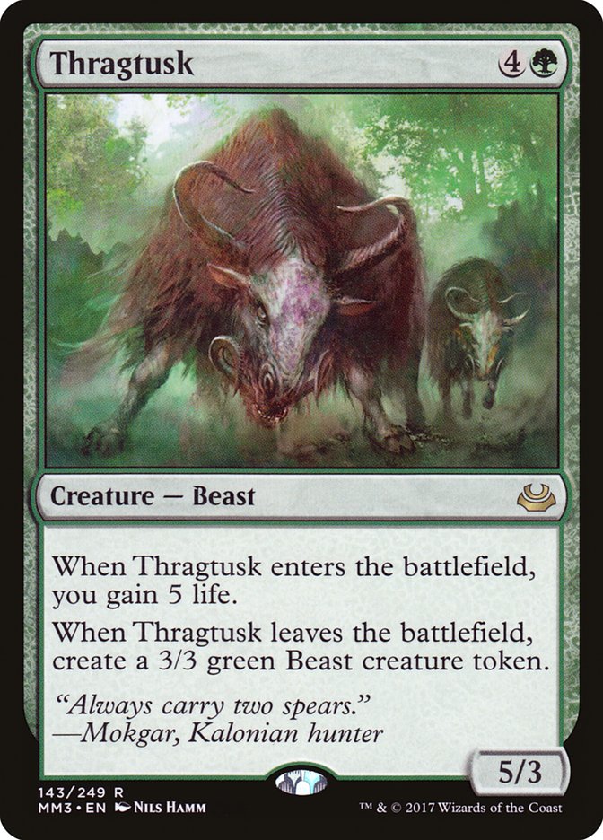 Thragtusk [Modern Masters 2017] | A1Comics