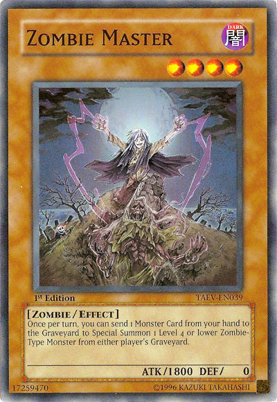 Zombie Master [TAEV-EN039] Super Rare | A1Comics