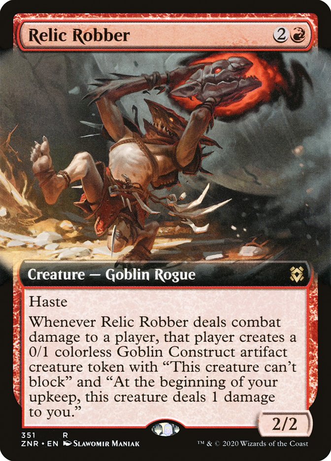 Relic Robber (Extended Art) [Zendikar Rising] | A1Comics