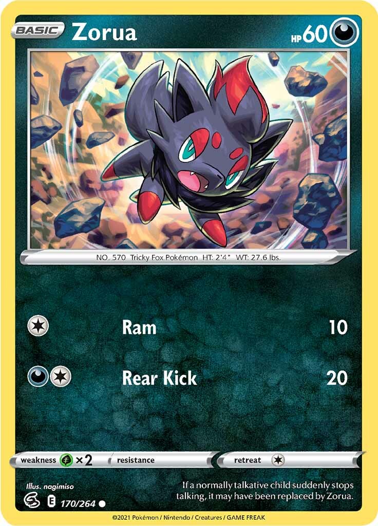 Zorua (170/264) [Sword & Shield: Fusion Strike] | A1Comics