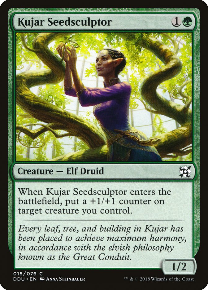 Kujar Seedsculptor [Duel Decks: Elves vs. Inventors] | A1Comics