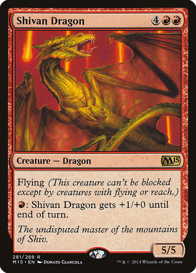 Shivan Dragon [Magic 2015] | A1Comics