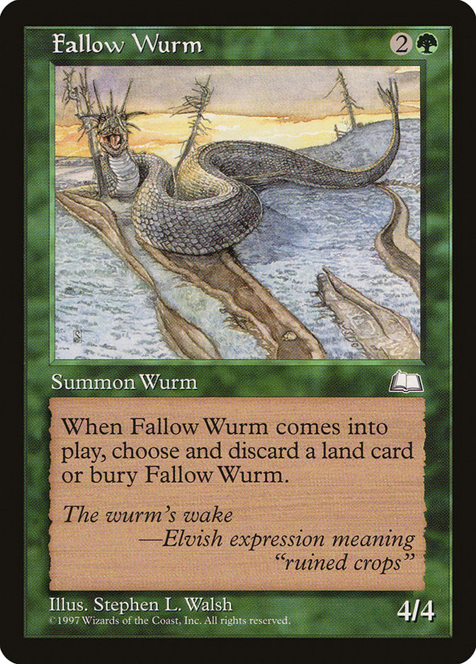 Fallow Wurm [Weatherlight] | A1Comics