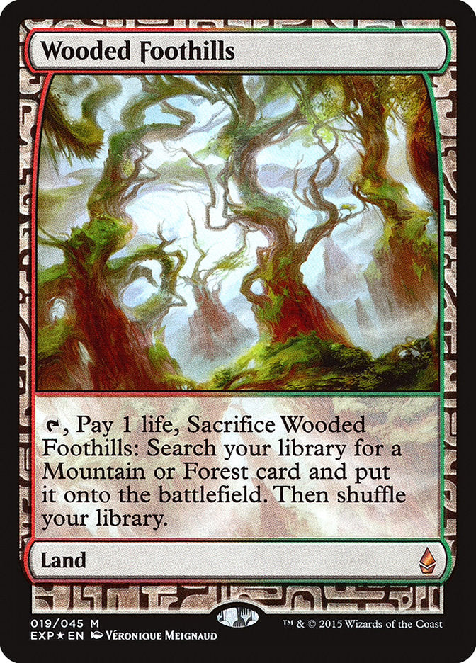 Wooded Foothills [Zendikar Expeditions] | A1Comics