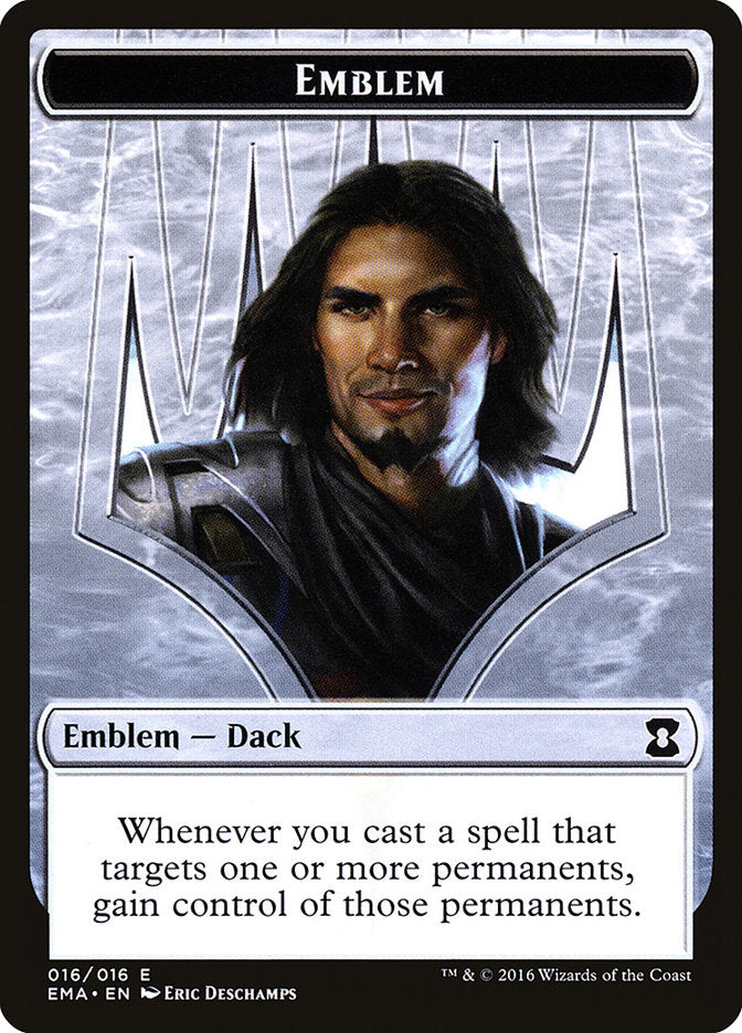 Dack Fayden Emblem [Eternal Masters Tokens] | A1Comics