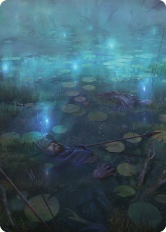 The Dead Marshes Art Card [The Lord of the Rings: Tales of Middle-earth Art Series] | A1Comics