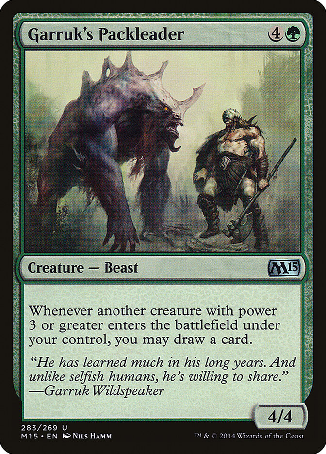 Garruk's Packleader [Magic 2015] | A1Comics