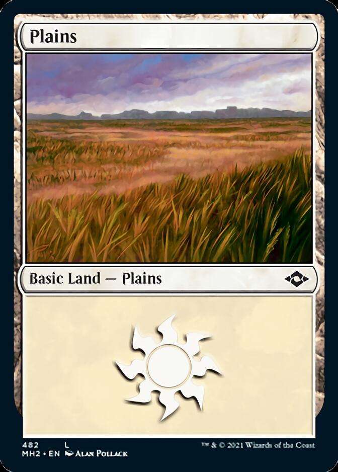 Plains (482) (Foil Etched) [Modern Horizons 2] | A1Comics