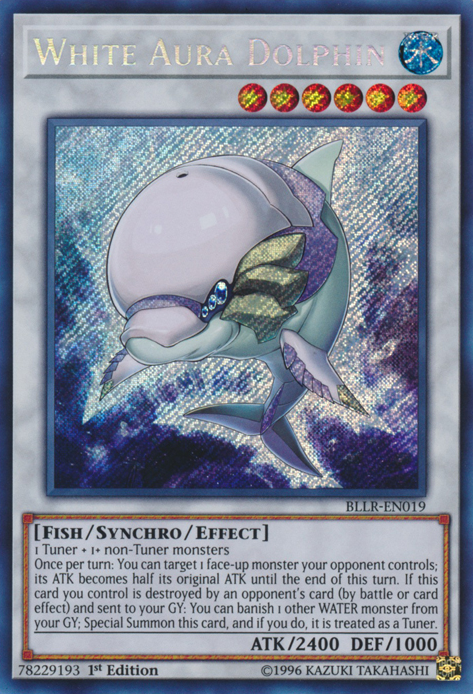 White Aura Dolphin [BLLR-EN019] Secret Rare | A1Comics