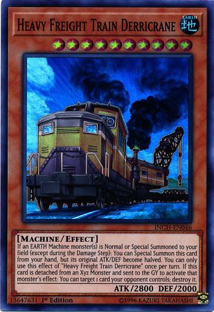 Heavy Freight Train Derricrane [INCH-EN046] Super Rare | A1Comics