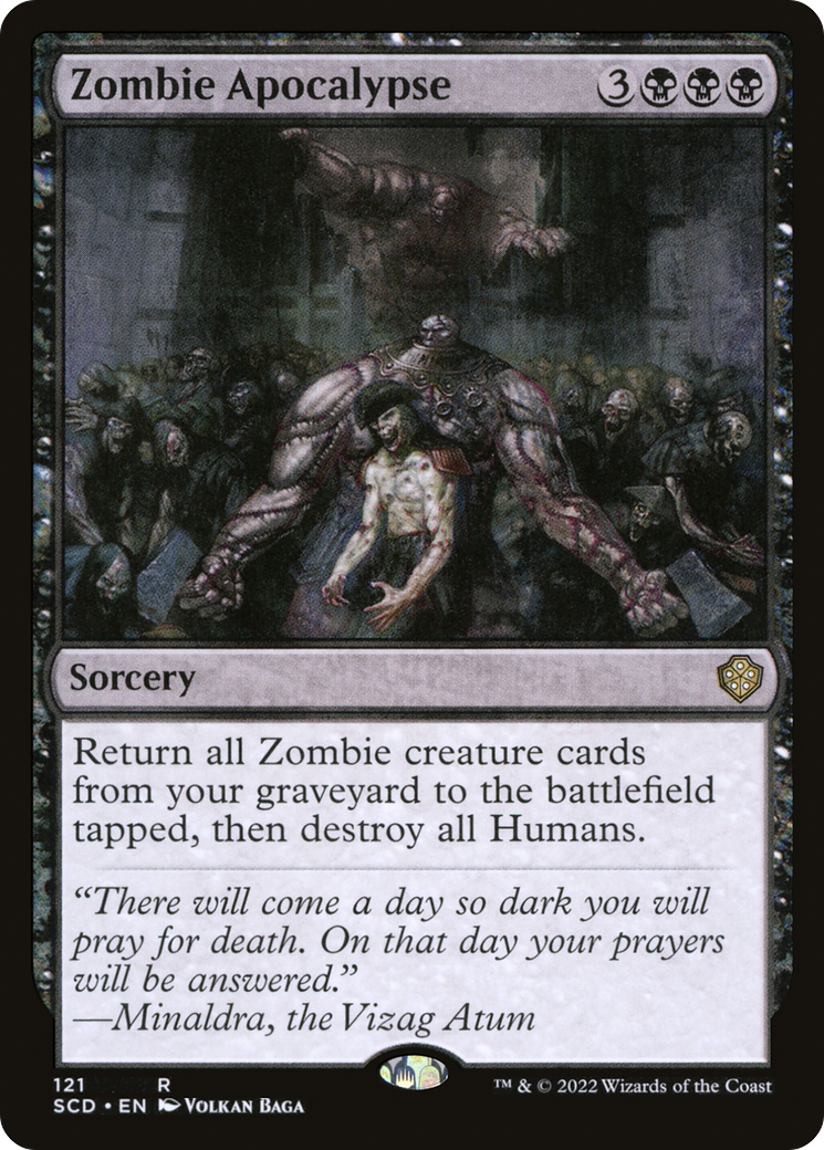 Zombie Apocalypse [Starter Commander Decks] | A1Comics