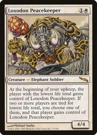 Loxodon Peacekeeper [Mirrodin] | A1Comics