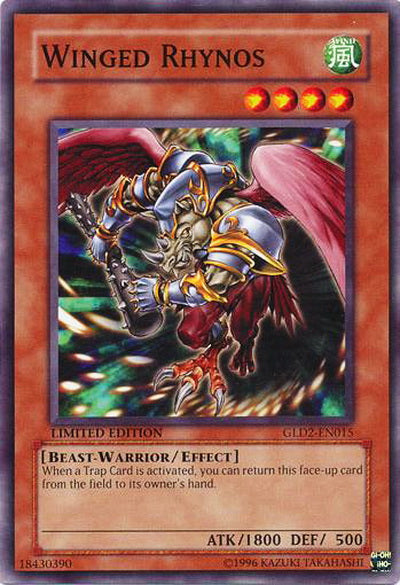 Winged Rhynos [GLD2-EN015] Common | A1Comics