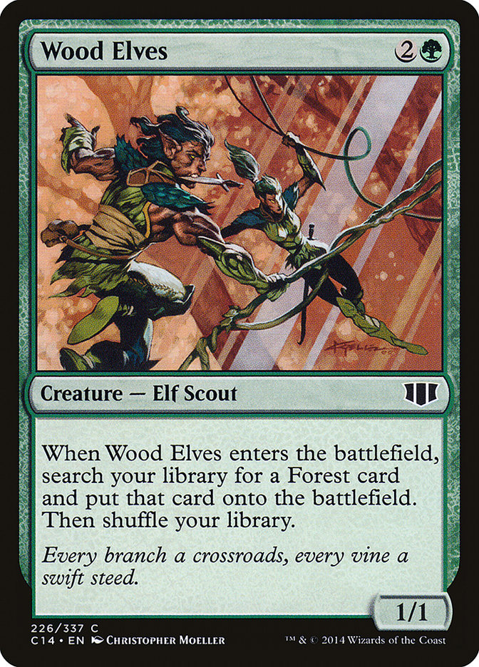 Wood Elves [Commander 2014] | A1Comics