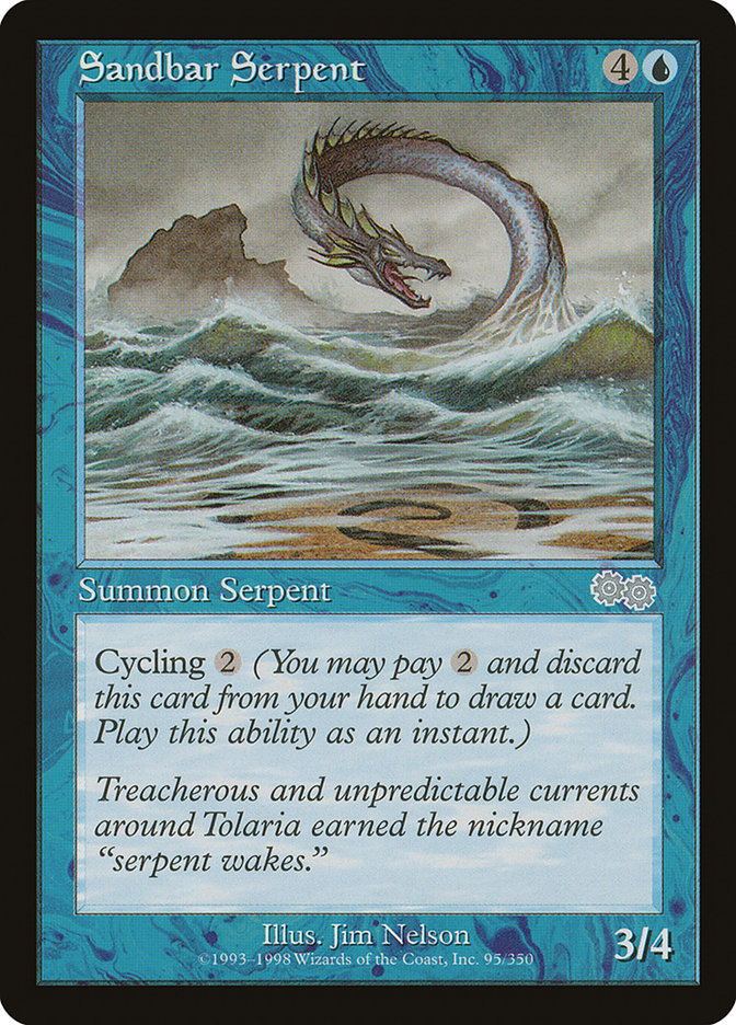 Sandbar Serpent [Urza's Saga] | A1Comics