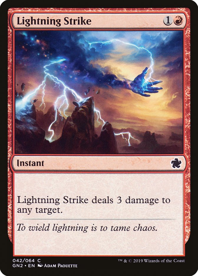 Lightning Strike [Game Night 2019] | A1Comics