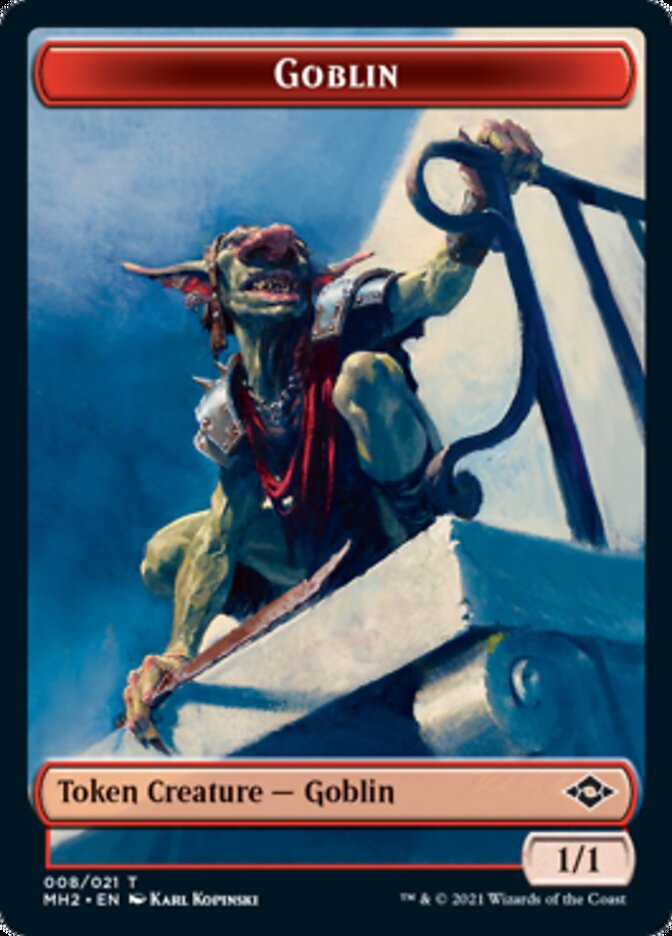 Goblin // Squirrel Double-Sided Token [Modern Horizons 2 Tokens] | A1Comics