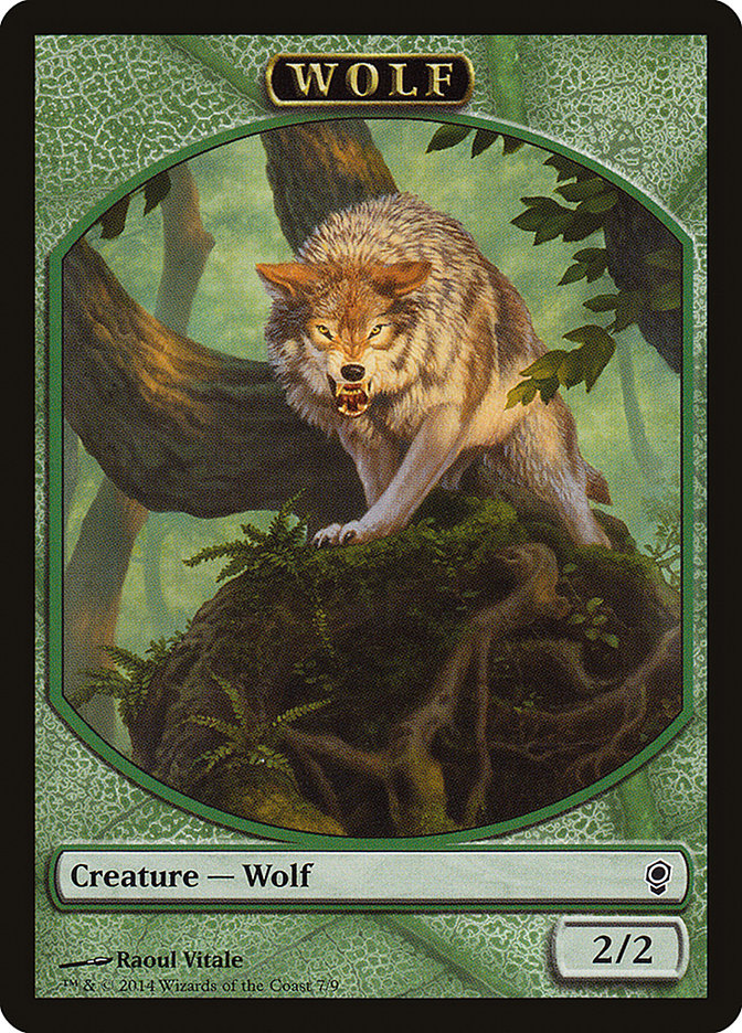 Wolf Token [Conspiracy Tokens] | A1Comics