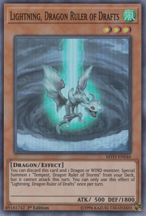 Lightning, Dragon Ruler of Drafts [MYFI-EN046] Super Rare | A1Comics