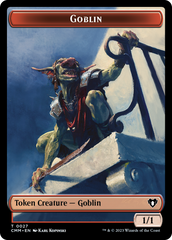 Saproling // Goblin Double-Sided Token [Commander Masters Tokens] | A1Comics