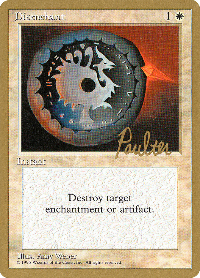 Disenchant (Preston Poulter) [Pro Tour Collector Set] | A1Comics