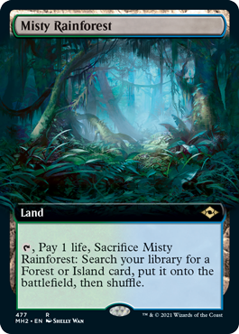 Misty Rainforest (Extended Art) [Modern Horizons 2] | A1Comics