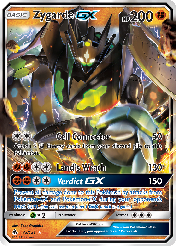 Zygarde GX (73/131) [Sun & Moon: Forbidden Light] | A1Comics