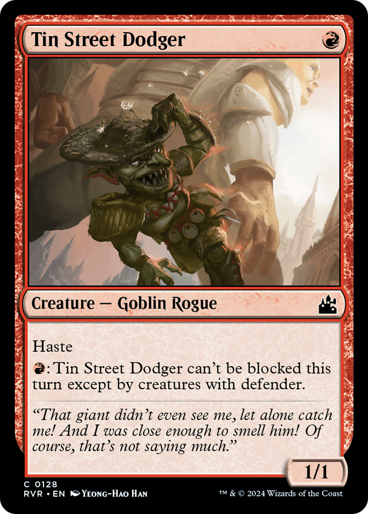 Tin Street Dodger [Ravnica Remastered] | A1Comics