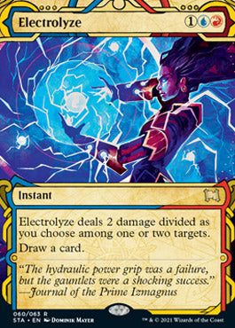 Electrolyze (Foil Etched) [Strixhaven: School of Mages Mystical Archive] | A1Comics