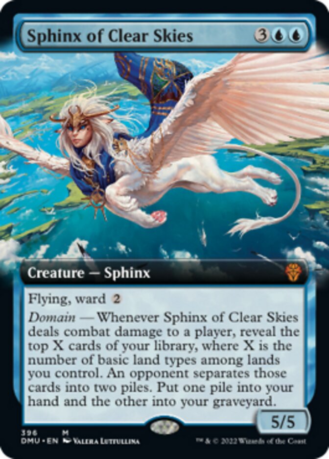 Sphinx of Clear Skies (Extended Art) [Dominaria United] | A1Comics