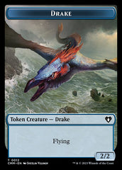 Eldrazi Spawn // Drake Double-Sided Token [Commander Masters Tokens] | A1Comics