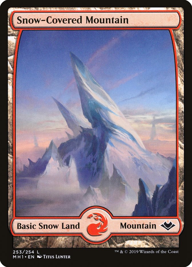 Snow-Covered Mountain [Modern Horizons] | A1Comics