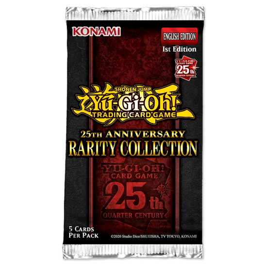 YGO 25th Anniversary Rarity Collection Booster Pack | A1Comics