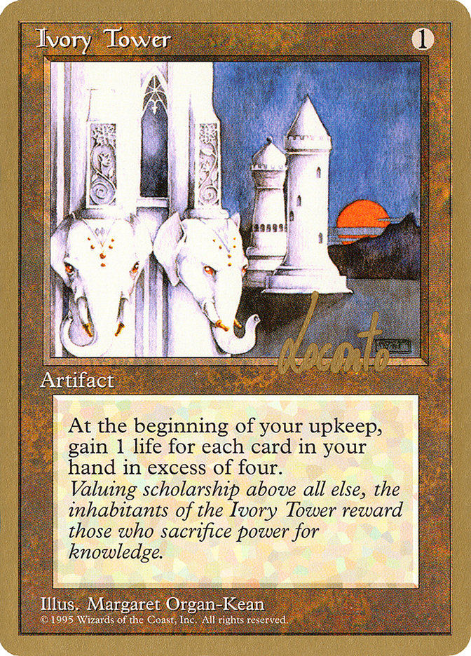 Ivory Tower (Michael Loconto) [Pro Tour Collector Set] | A1Comics