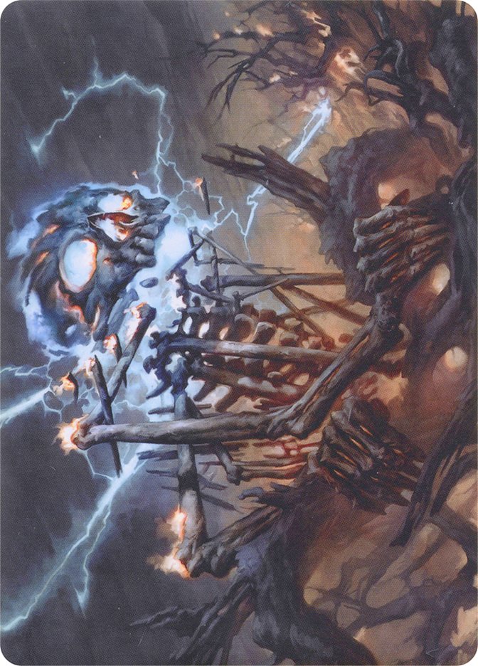 Lightning Skelemental // Lightning Skelemental [Modern Horizons Art Series] | A1Comics