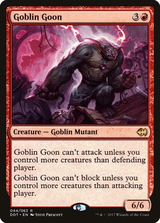 Goblin Goon [Duel Decks: Merfolk vs. Goblins] | A1Comics