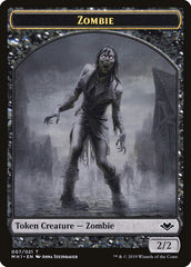 Zombie (007) // Myr (019) Double-Sided Token [Modern Horizons Tokens] | A1Comics