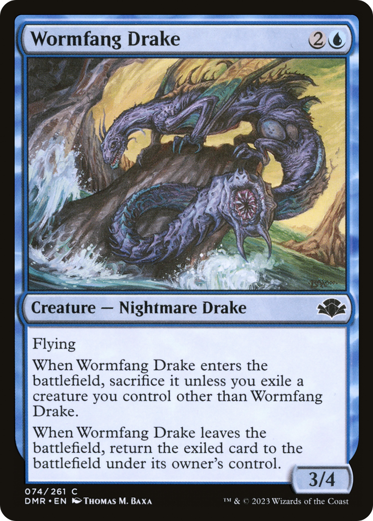 Wormfang Drake [Dominaria Remastered] | A1Comics