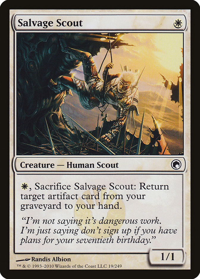 Salvage Scout [Scars of Mirrodin] | A1Comics