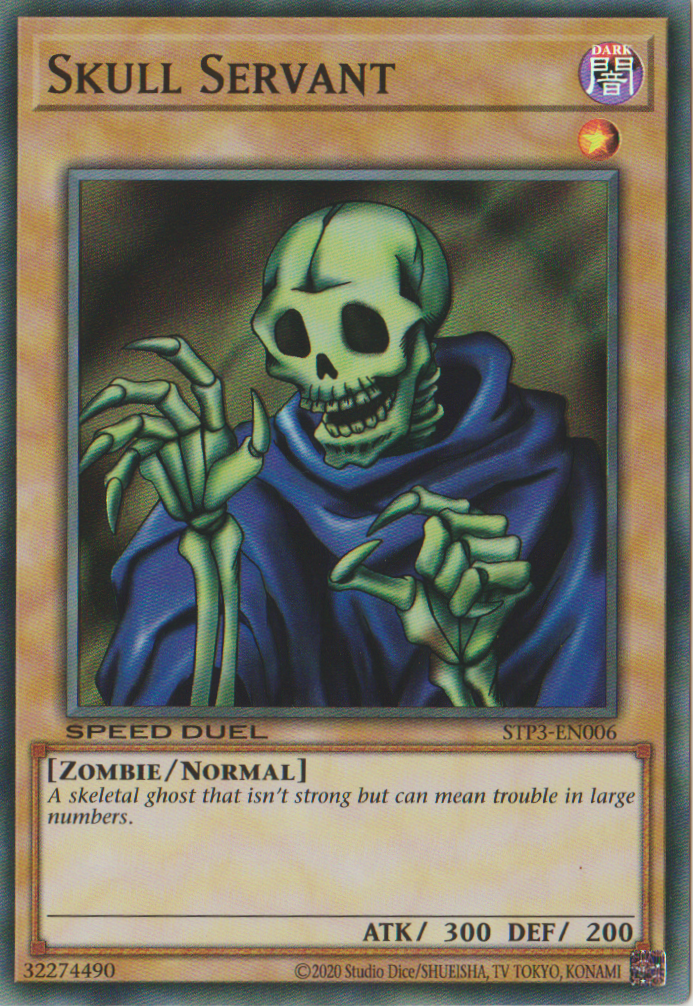 Skull Servant [STP3-EN006] Super Rare | A1Comics