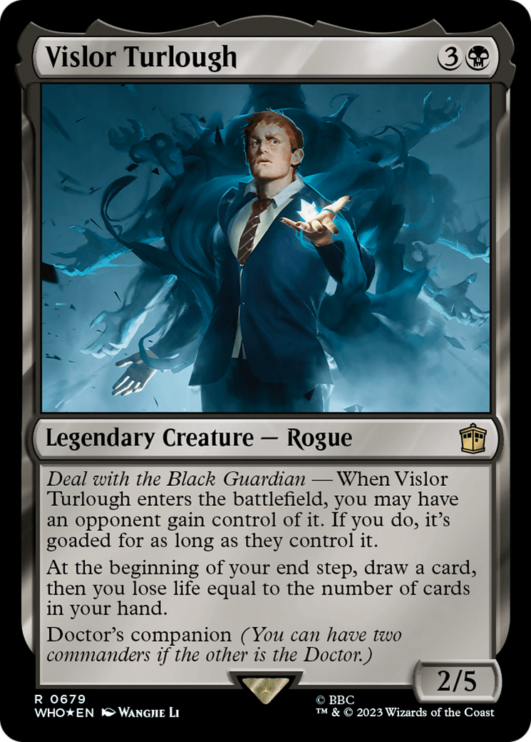 Vislor Turlough (Surge Foil) [Doctor Who] | A1Comics