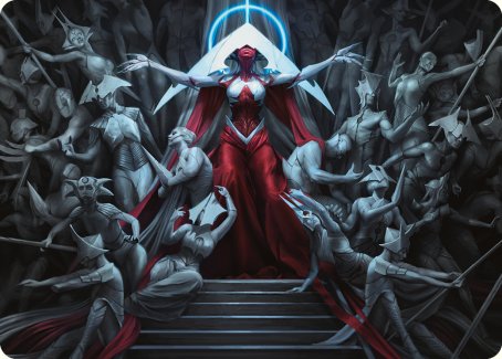 Elesh Norn, Mother of Machines Art Card [Phyrexia: All Will Be One Art Series] | A1Comics