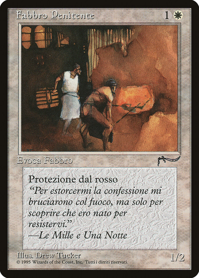 Repentant Blacksmith (Italian) - "Fabbro Penitente" [Rinascimento] | A1Comics